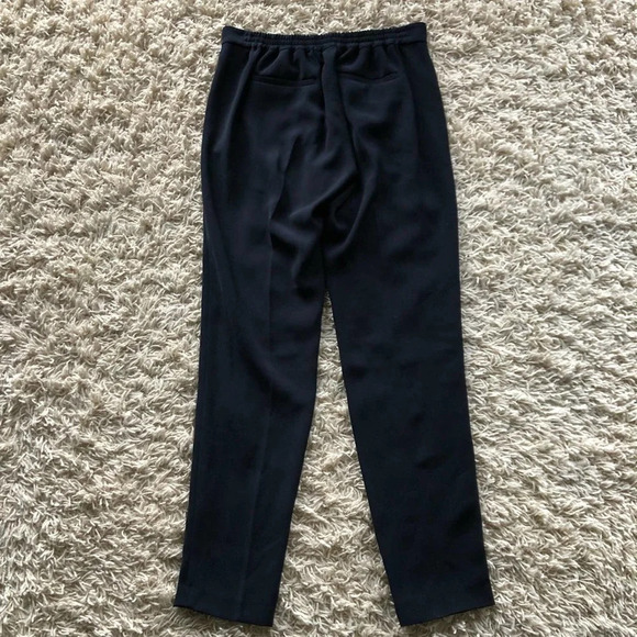 Vince Easy Pull On Full Length Pants Size 2 Black 6854 - Picture 6 of 8